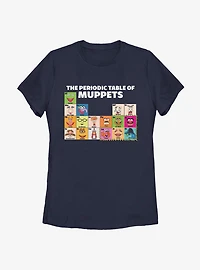 Disney The Muppets Periodic Table Of Womens T-Shirt