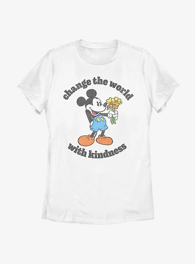 Disney Mickey Mouse Kindness Womens T-Shirt