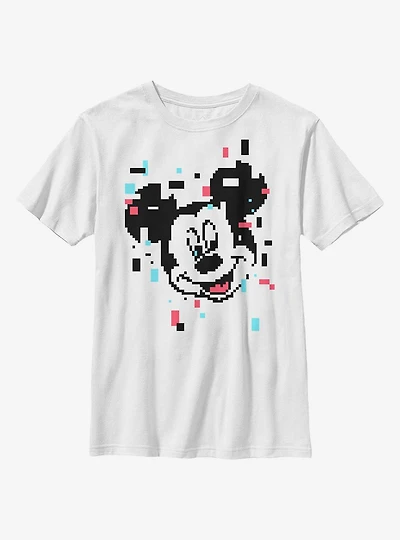 Disney Mickey Mouse Pixel Youth T-Shirt