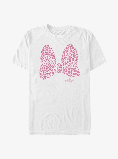 Disney Minnie Mouse Pink Leopard T-Shirt