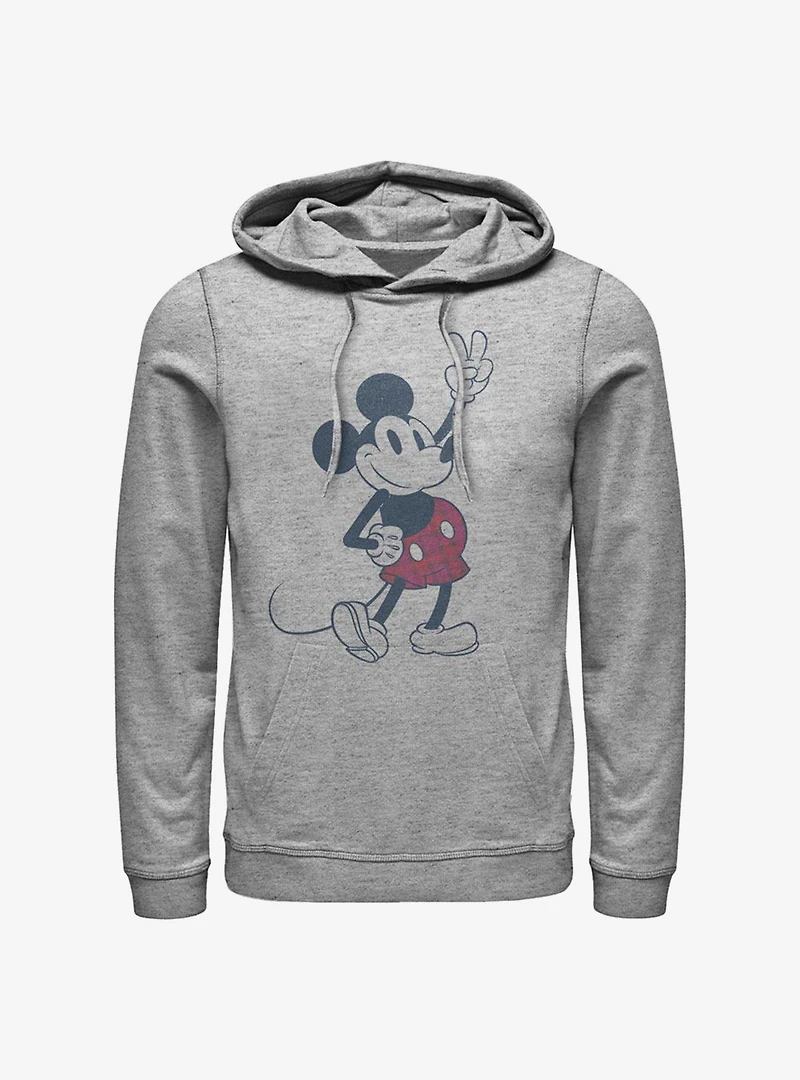 Disney Mickey Mouse Plaid Hoodie