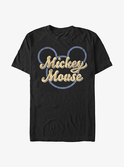 Disney Mickey Mouse Script T-Shirt