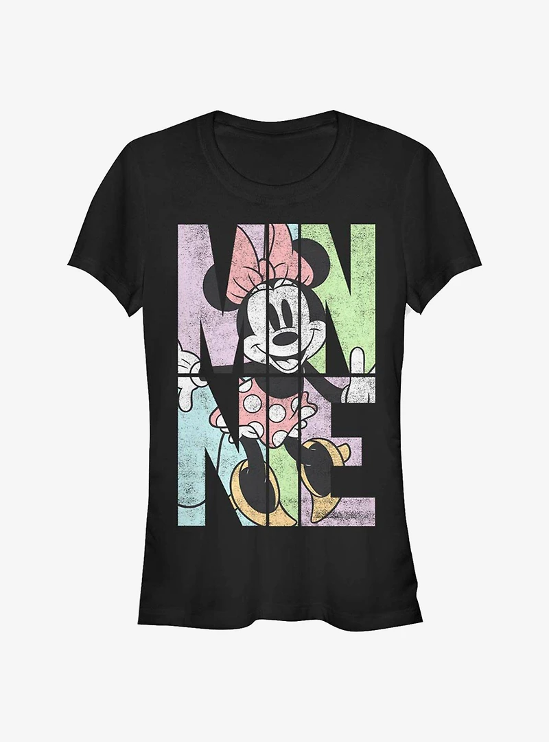 Disney Minnie Mouse Name Fill Girls T-Shirt