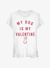 Disney 101 Dalmatians Valentine Pup Girls T-Shirt