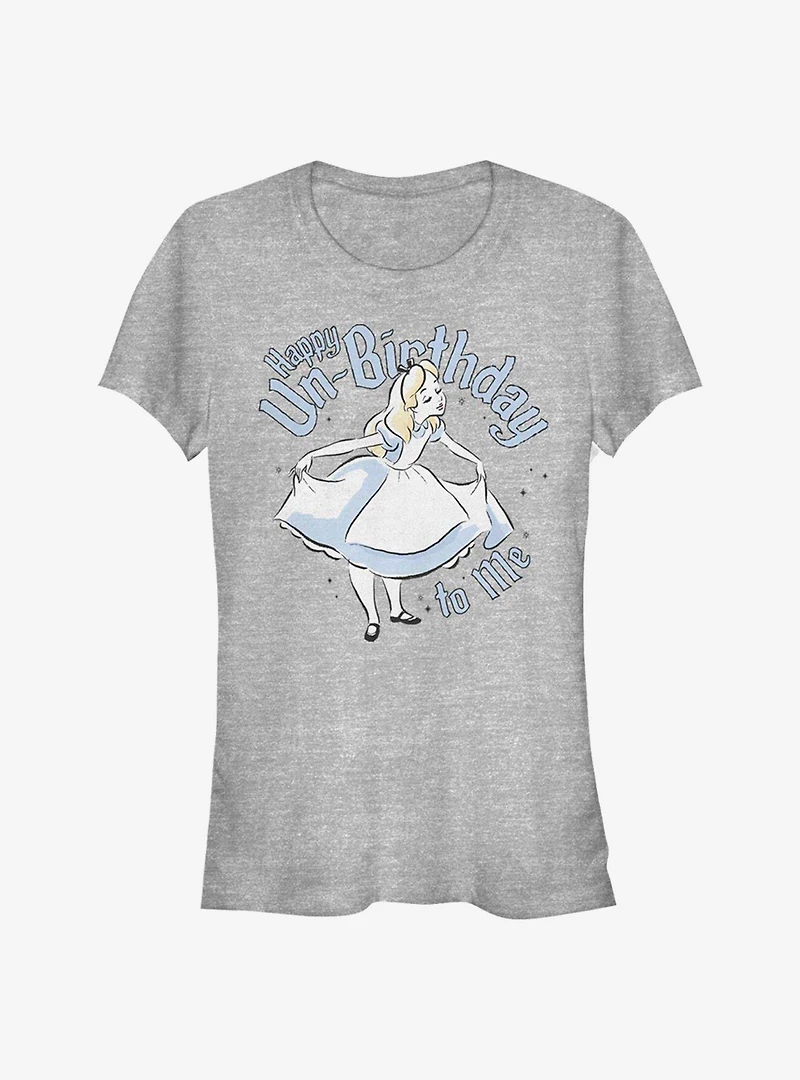 Disney Alice Wonderland Un-Birthday Girls T-Shirt