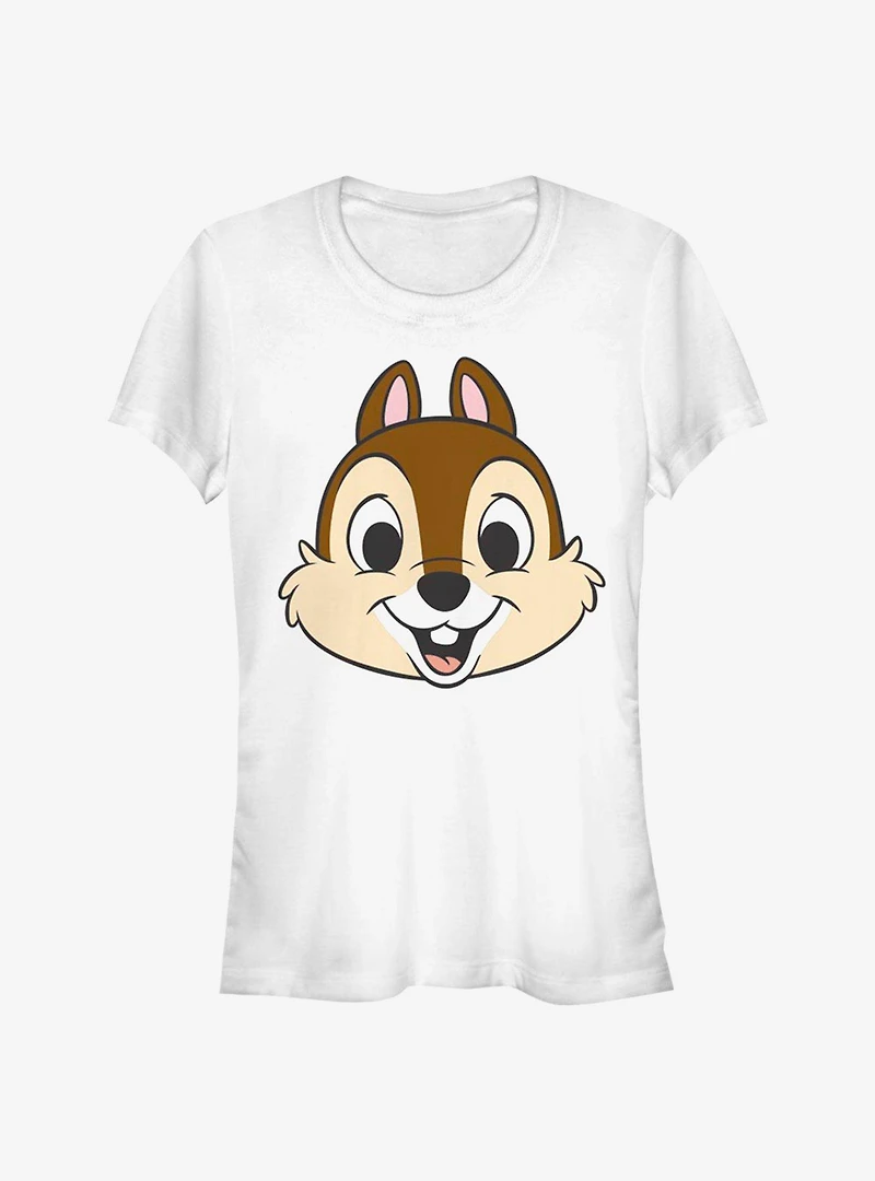 Disney Chip N' Dale Big Face Girls T-Shirt