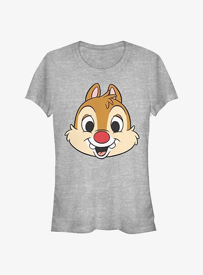 Disney Chip N' Dale Dale Big Face Girls T-Shirt