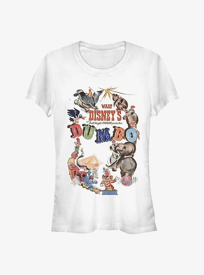 Disney Dumbo Theatrical Poster Girls T-Shirt