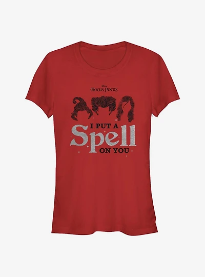 Disney Hocus Pocus I Put A Spell On You Girls T-Shirt