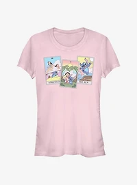 Disney Lilo & Stitch Lilo Stitch Tarot Girls T-Shirt