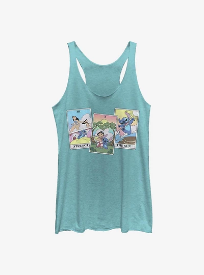 Disney Lilo & Stitch Lilo Stitch Tarot Girls Tank