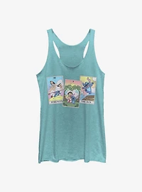 Disney Lilo & Stitch Lilo Stitch Tarot Girls Tank