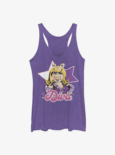 Disney The Muppets Diva Piggy Girls Tank