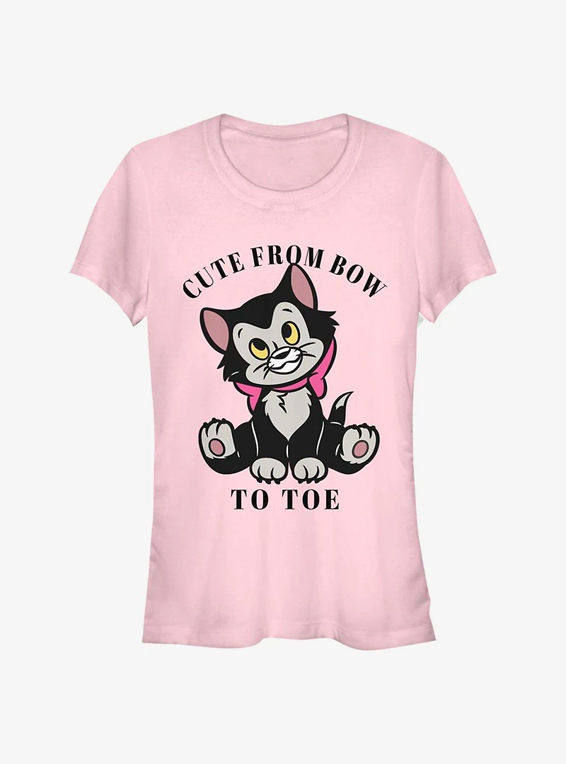 Disney Pinocchio Cute Figaro Girls T-Shirt