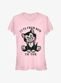 Disney Pinocchio Cute Figaro Girls T-Shirt