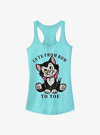 Disney Pinocchio Cute Figaro Girls Tank