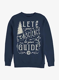 Disney Pinocchio Conscience Guide Crew Sweatshirt