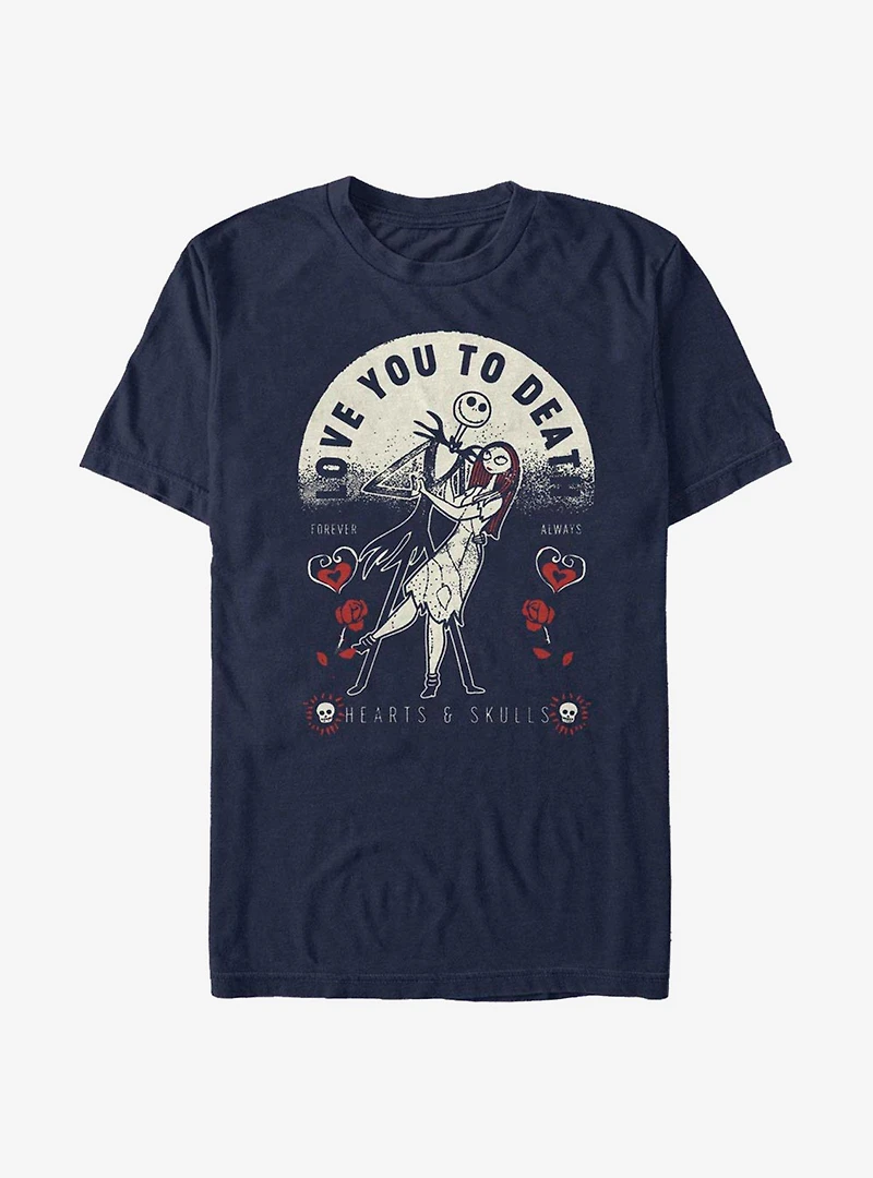 Disney The Nightmare Before Christmas To Death T-Shirt