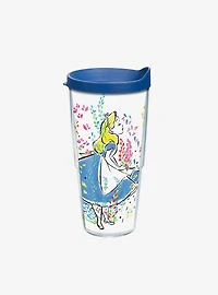 Disney Alice In Wonderland Floral 24oz Classic Tumbler With Lid