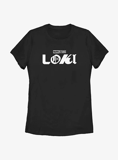 Marvel Loki Logo Womens T-Shirt