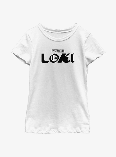 Marvel Loki Logo Youth Girls T-Shirt