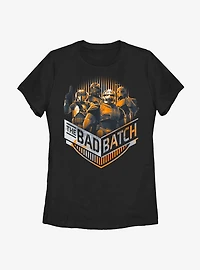 Star Wars: The Bad Batch Group Chevron Womens T-Shirt