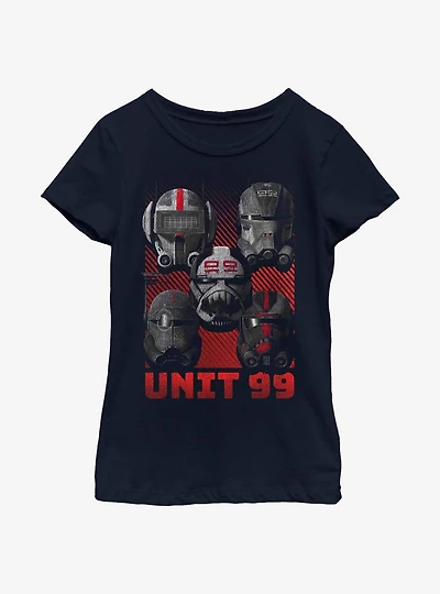 Star Wars: The Bad Batch Unit 99 Youth Girls T-Shirt