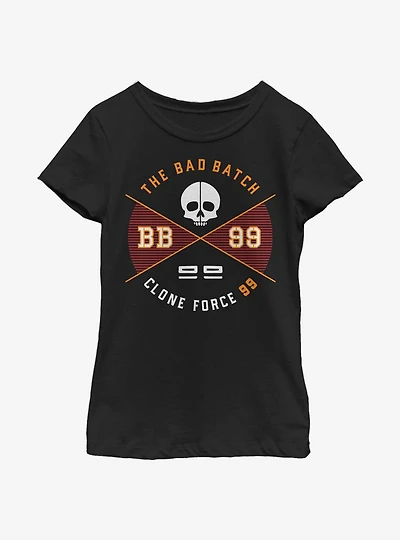 Star Wars: The Bad Batch Badge Youth Girls T-Shirt