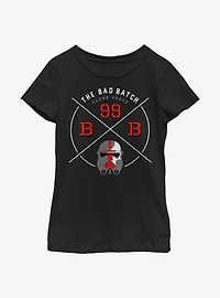 Star Wars: The Bad Batch Badge Youth Girls T-Shirt