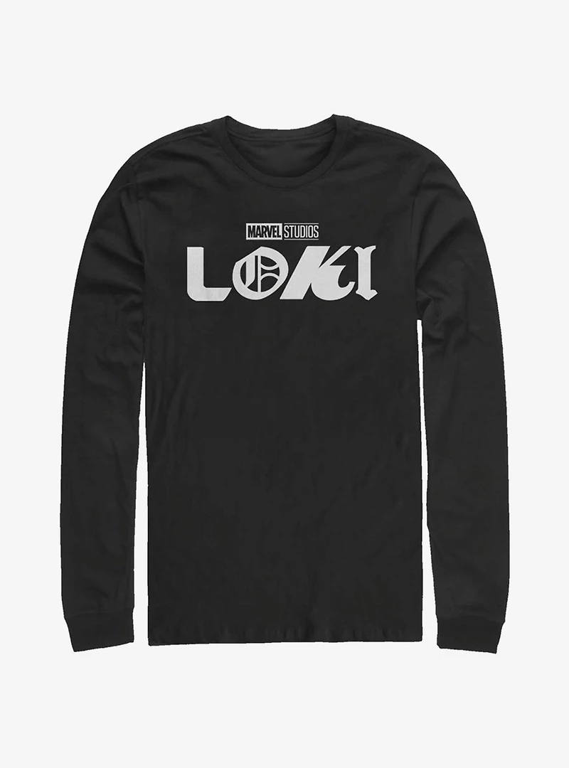 Marvel Loki Logo Long-Sleeve T-Shirt