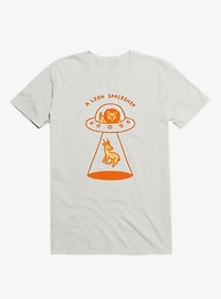 A Lion Spaceship T-Shirt