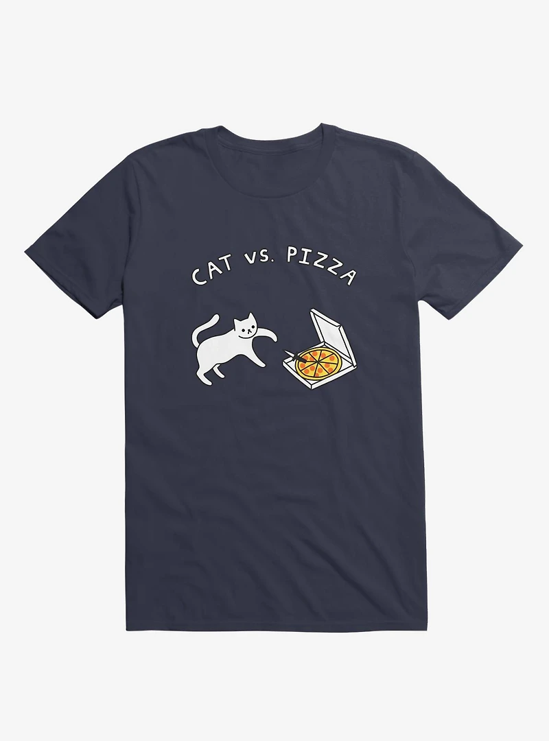 Cat Vs. Pizza T-Shirt