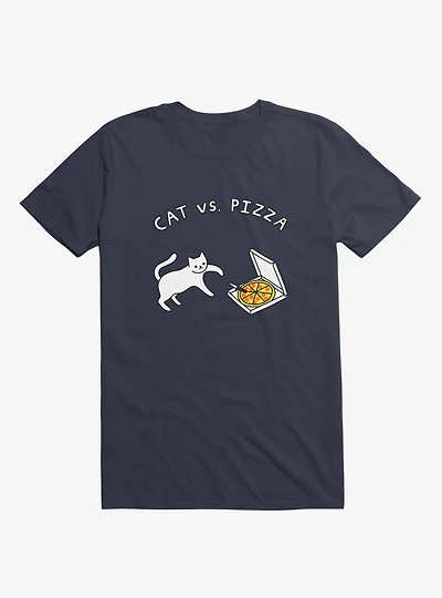 Cat Vs. Pizza T-Shirt