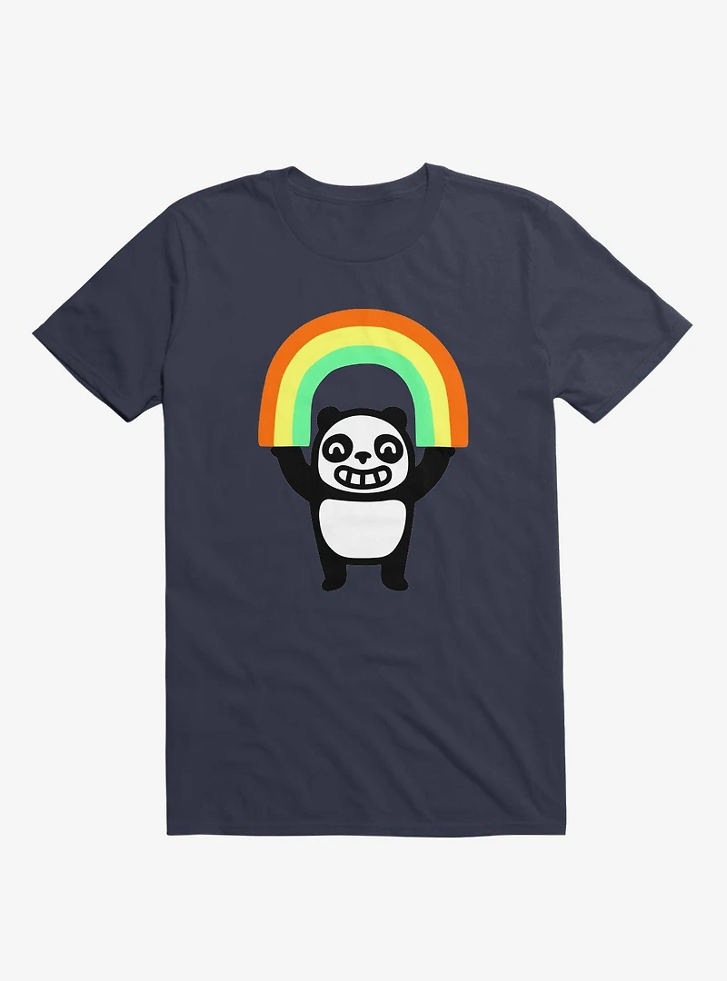 Panda Found A Rainbow T-Shirt
