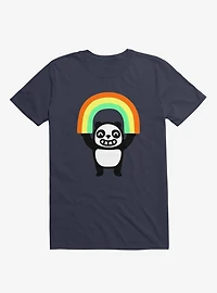 Panda Found A Rainbow T-Shirt