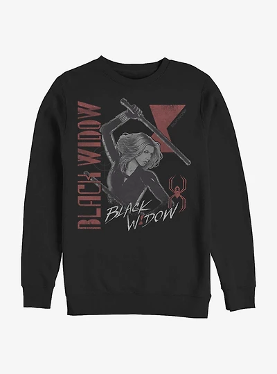 Marvel Black Widow Retro Sweatshirt