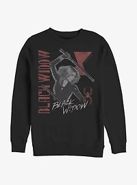 Marvel Black Widow Retro Sweatshirt