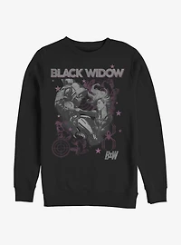 Marvel Black Widow Poster Sweatshirt