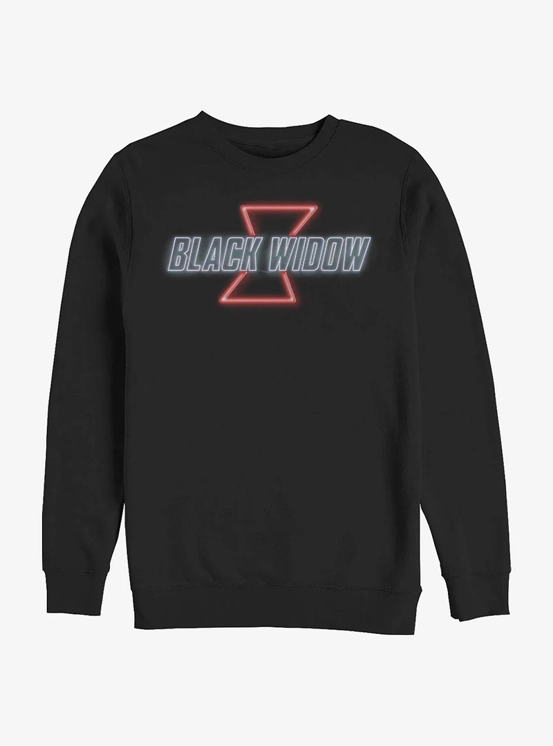 Marvel Black Widow Neon Sweatshirt
