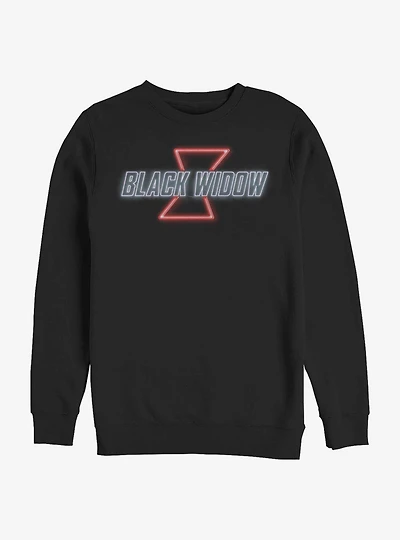 Marvel Black Widow Neon Sweatshirt