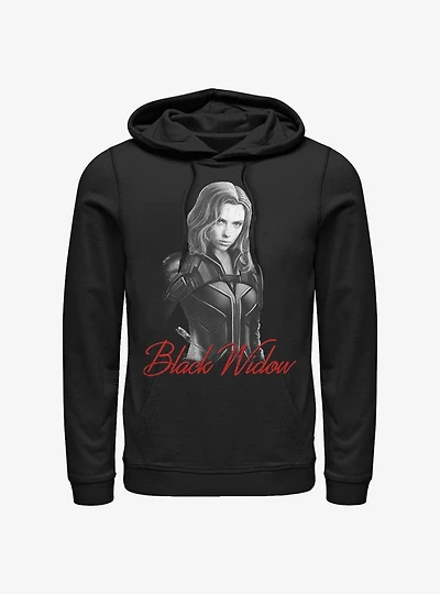 Marvel Black Widow Monochrome Hoodie