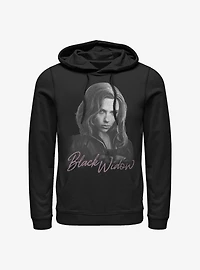 Marvel Black Widow Monochrome Hoodie