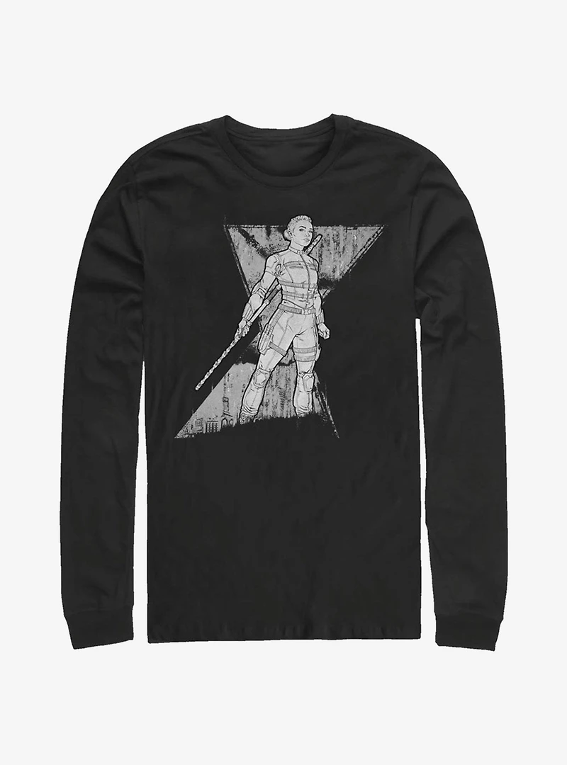 Marvel Black Widow Spy Yelena Long-Sleeve T-Shirt