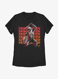 Marvel Black Widow Taskmaster Neon Womens T-Shirt