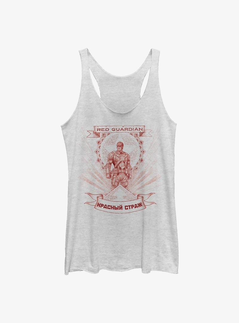 Marvel Black Widow Guardian Of Red Womens Tank Top