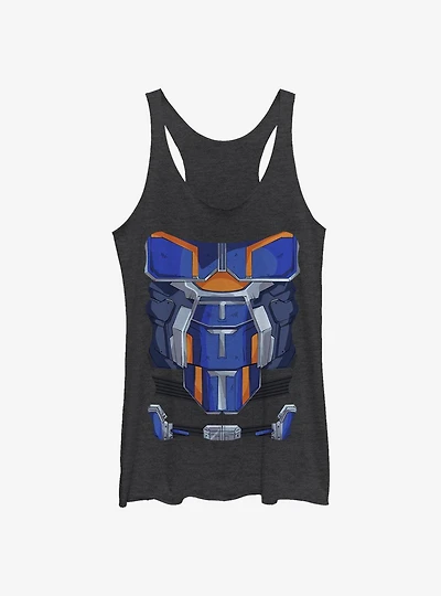 Marvel Black Widow Taskmaster Costume Womens Tank Top