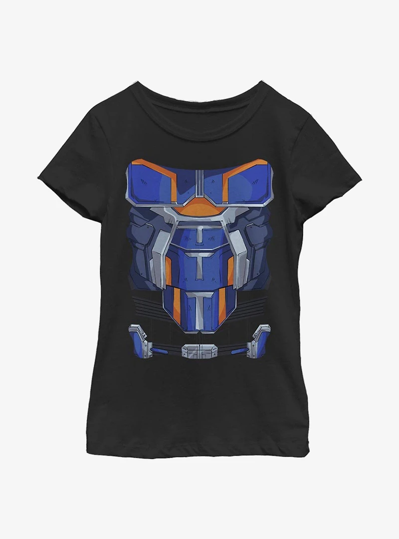 Marvel Black Widow Taskmaster Costume Youth Girls T-Shirt