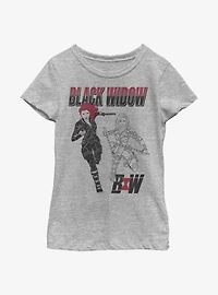 Marvel Black Widow Youth Girls T-Shirt