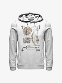 The Legend Of Zelda Inventory Hoodie