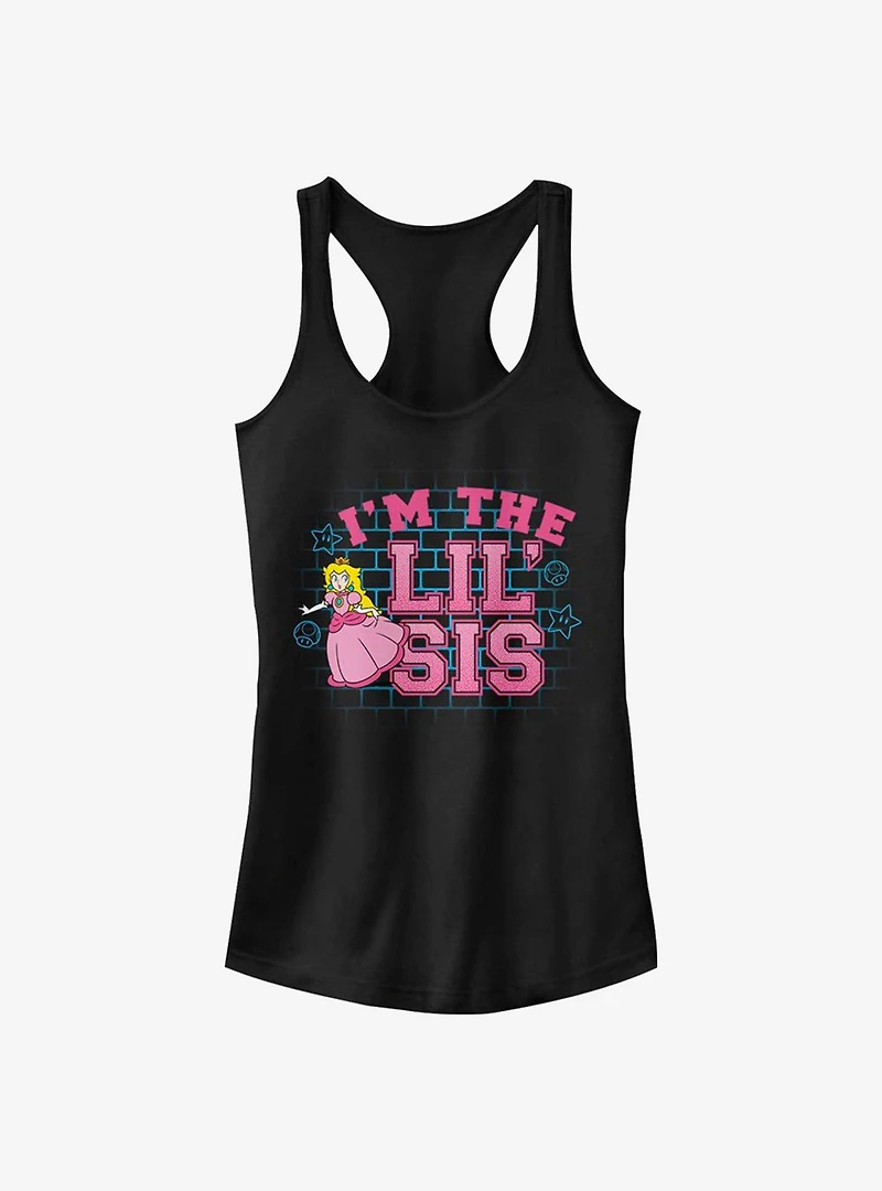 Super Mario Little Sister Girls Tank